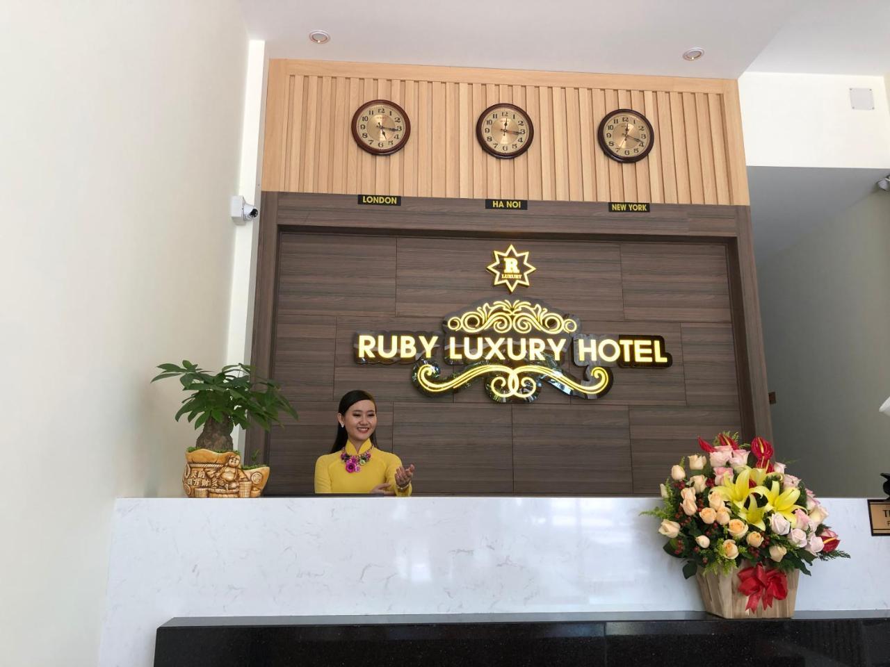 Ruby Luxury Hotel Куинён Экстерьер фото